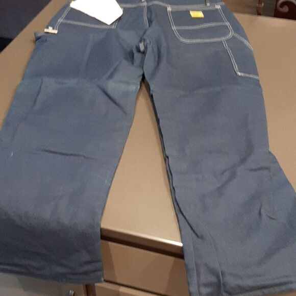 Workin' Spot Flannel Lined Heavyweight Denim Work Jeans  NWT - Picture 7 of 13